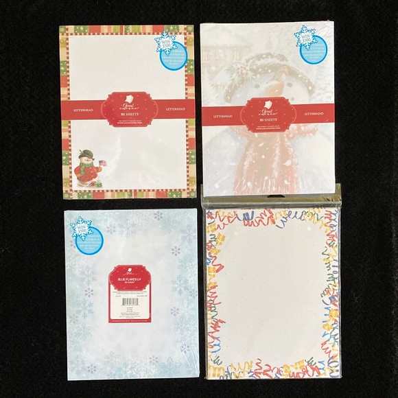 Great Papers Winter/Holiday Letterhead/Compatible With Most Printers/NEW/SEALED! - Picture 1 of 2